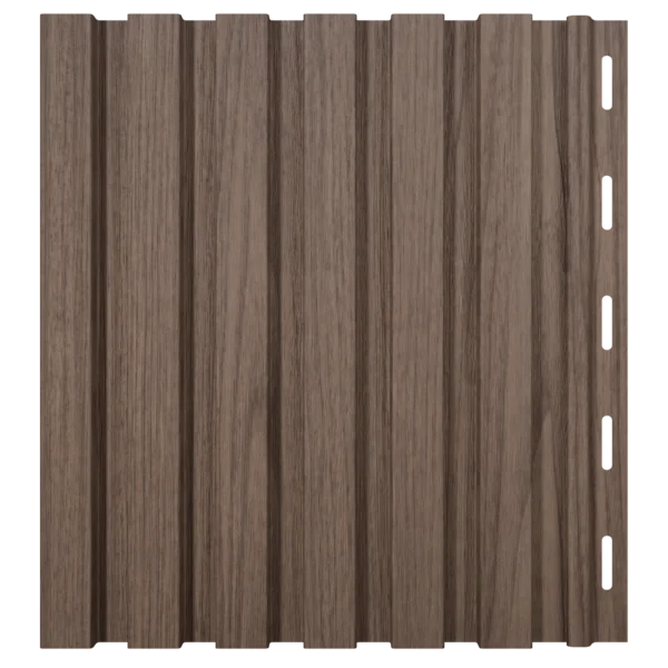 Vintage Teak Mini Louver